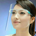 3051  Face shield with glasses frames