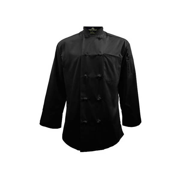 2072-Knot Button Chef Coat XS-5X