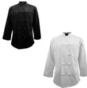 2072-Knot Button Chef Coat XS-5X
